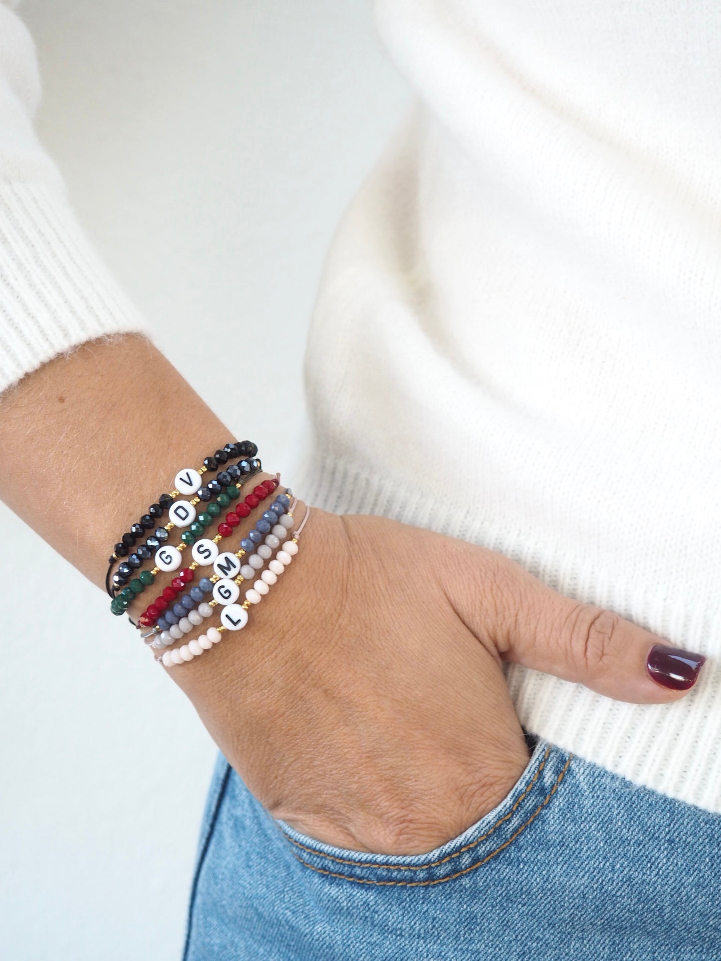 Braceletter mini stone